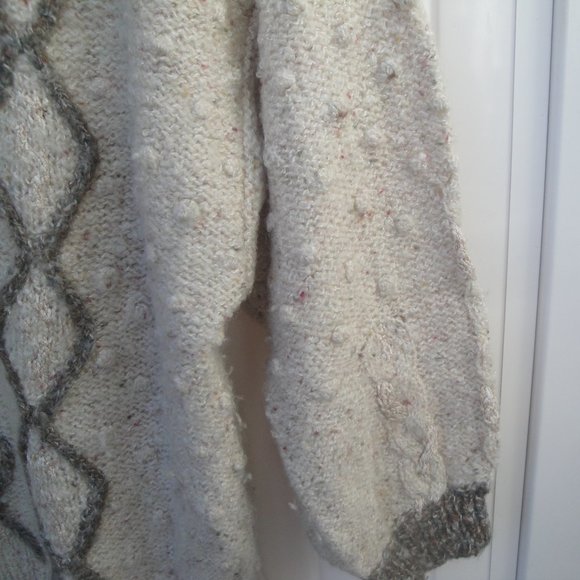 Olivia Paul Sweater Hand Made in England Wool-Acrylic Blend Quality Vintage - Picture 4 of 5